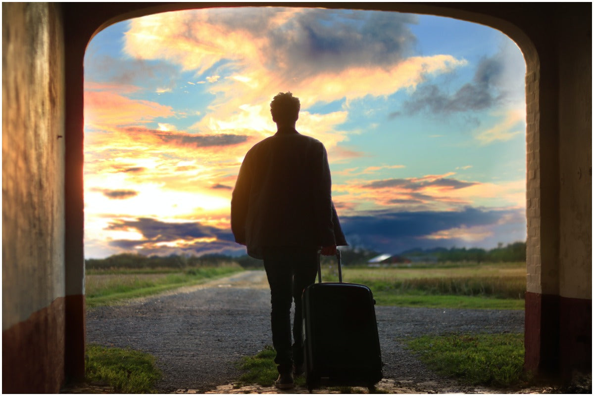 Person ready to journey with an Apple Travel Watch