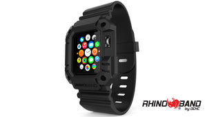 Rhino Brand Rhino Runner Apple Watch Protector sits on a white background.